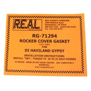 RG-71294 instructions for silicone rubber valve cover gasket