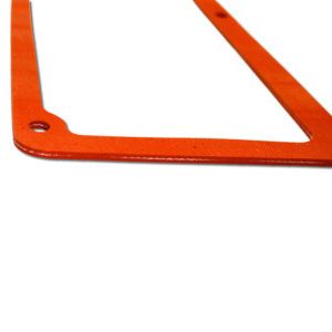 CSC-1FR silicone rubber valve cover gasket edge