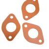 A set of three copper gaskets for the engine.