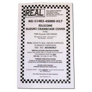 RG-11483-45000-2 instructions for silicone rubber valve cover gaskets