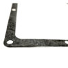 A close up of the bottom of a gasket